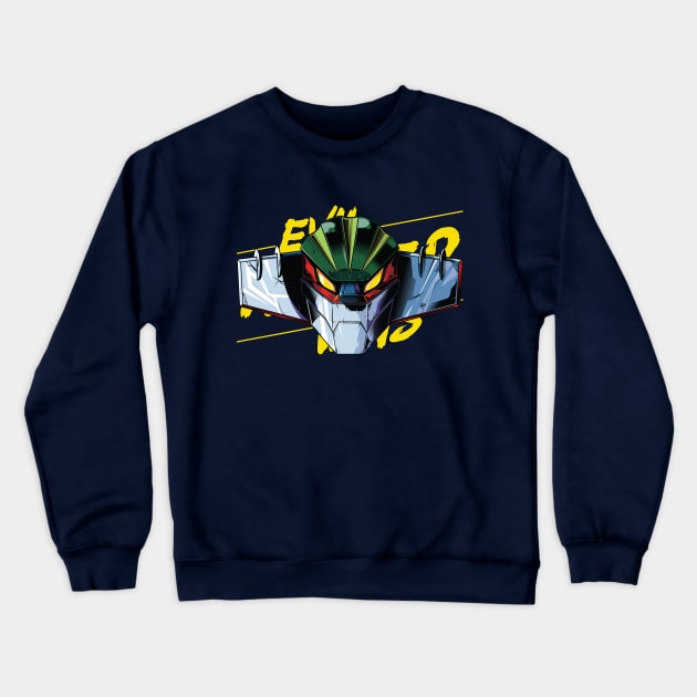 Super Classic Mechas 02 Steel Jeeg Crewneck Sweatshirt by Evil Never Wins